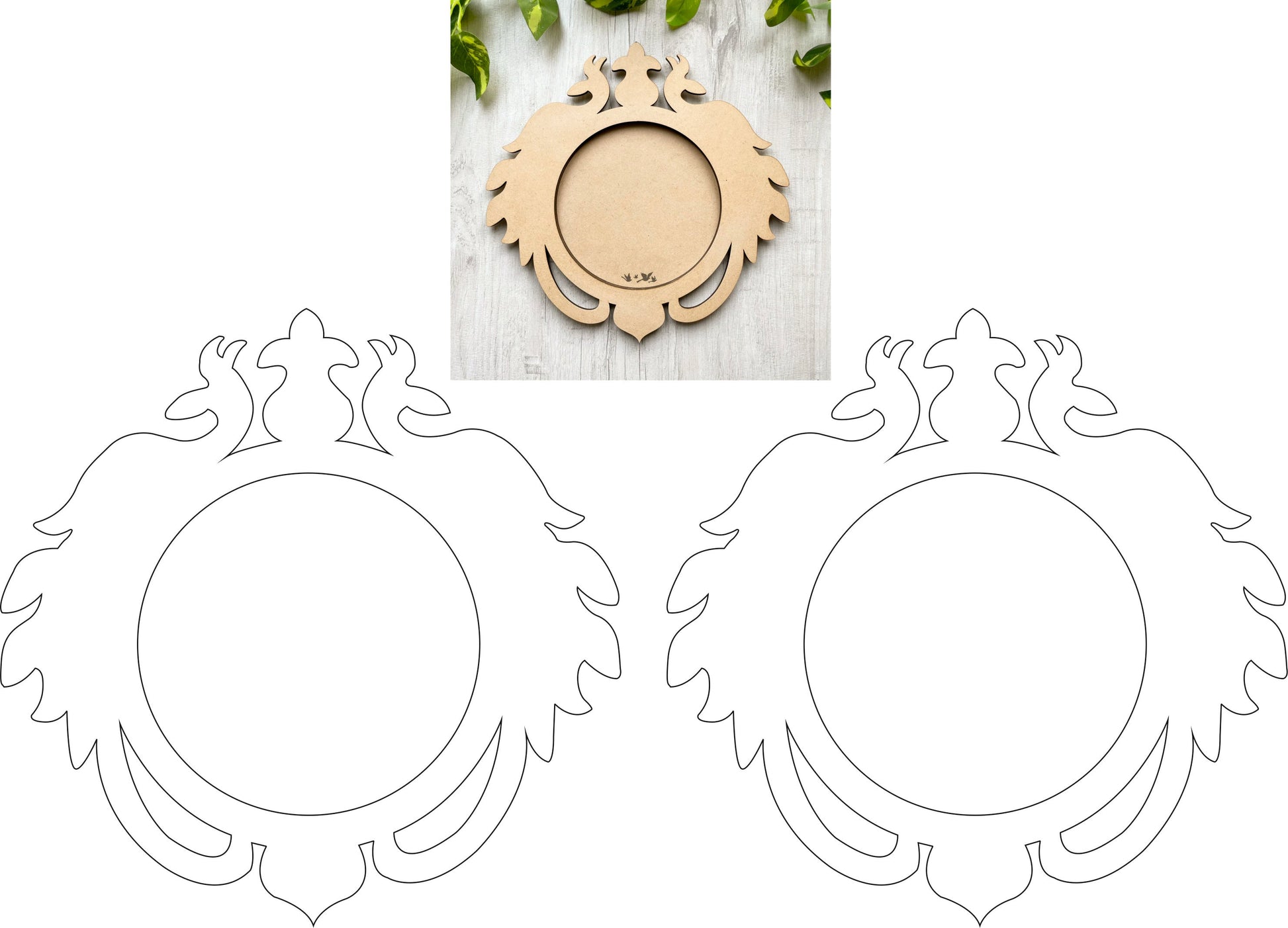 Mor Tealight Stand (MDF)