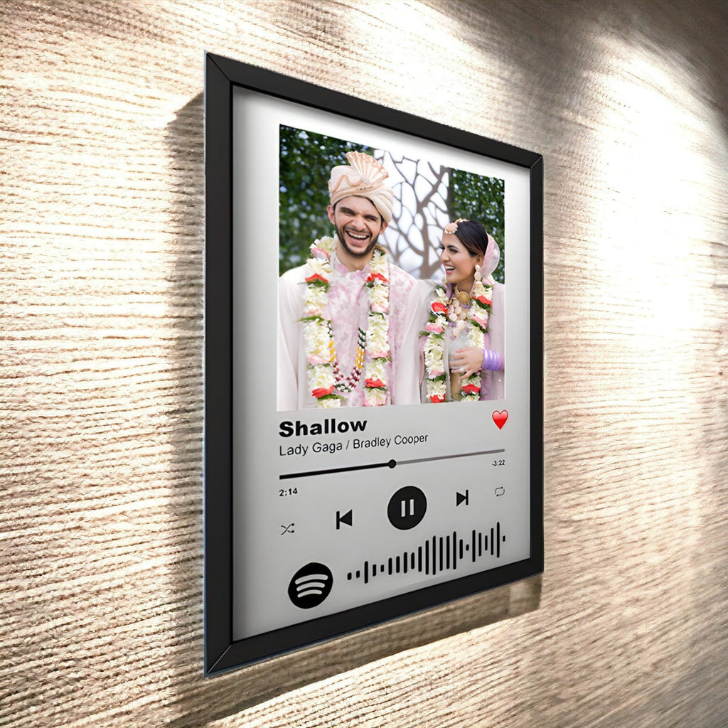 Musical Memories Personalized Spotify Photo Frame